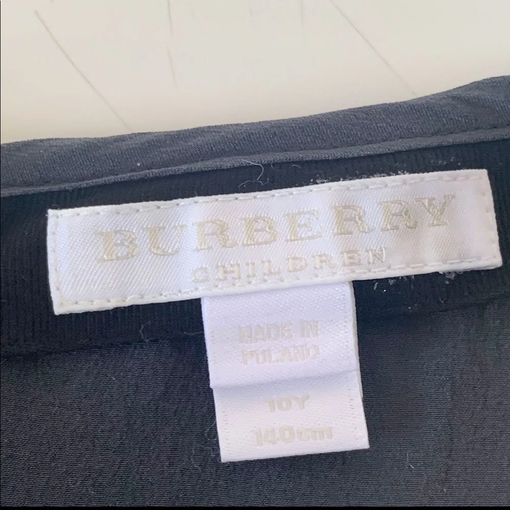 BURBERRY, Girls Pleated Lace Skirt, Size 10Y - Picture 6 of 10
